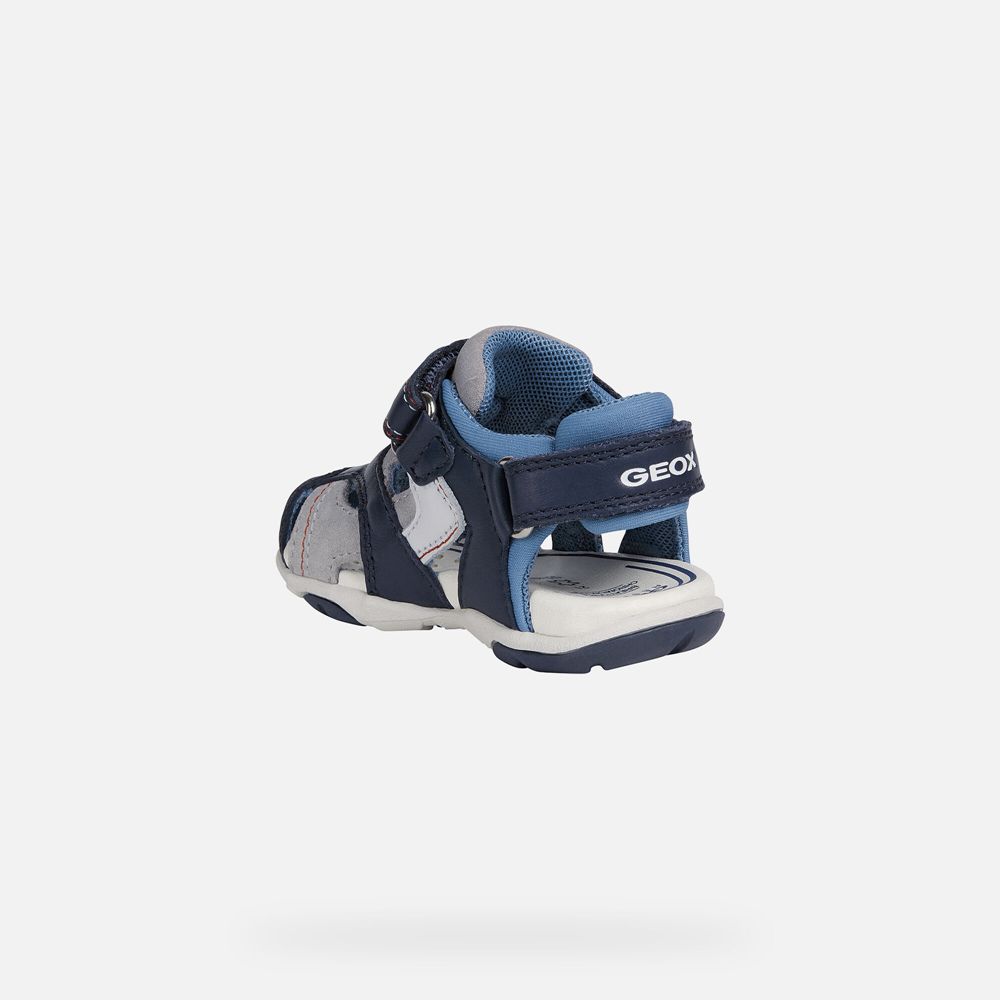 Geox Sandals Navy Agasim Boy - Geox Baby Shoes - FMQCWZ327